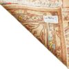 Hand-Knotted Persian Heriz Rug (Classical Bold Floral Medallion) - Cream Wool