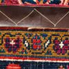 Hand-Knotted Persian Heriz Rug (Classical Bold Floral Medallion) - Red Wool