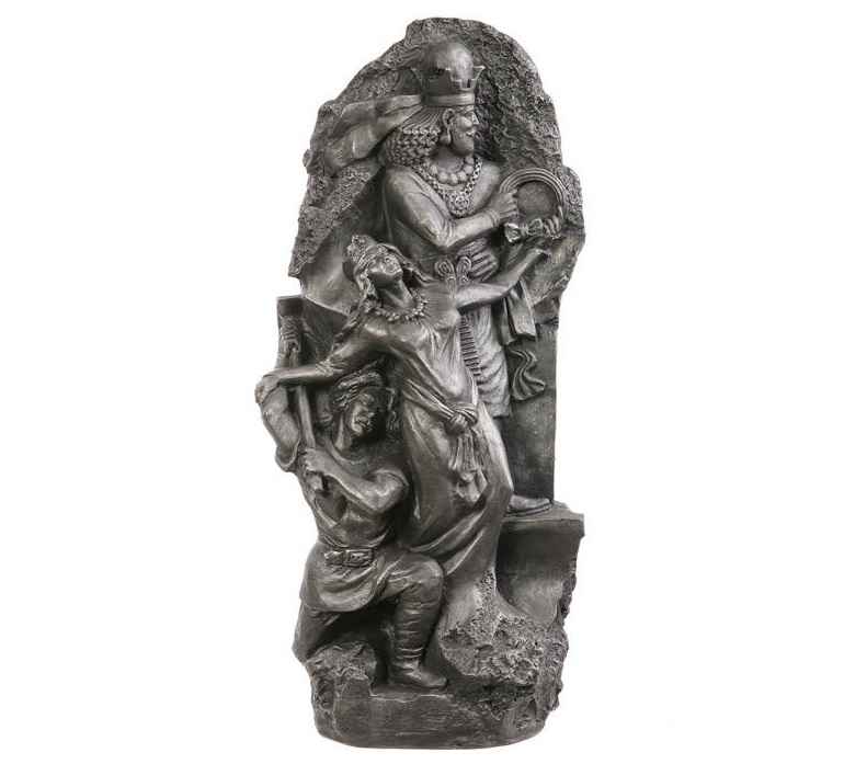 Khosrow, Shirin & Farhad Sculpture Persian Mythes