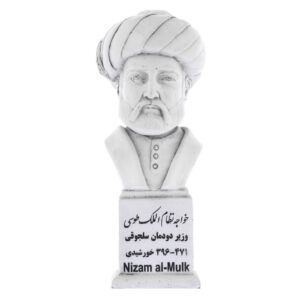 Nizam al-Mulk Bust Statue Persian Scholar & Vizier