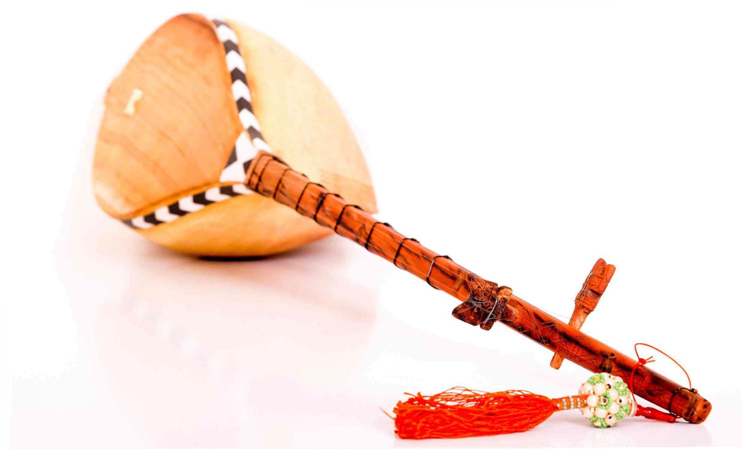 Persian Dutar Instrument by Bakhshandeh, Model Zinat21