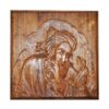 Wood Carved Backgammon Board Handcrafted with Persian Heritage Dervish
