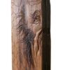 Handcrafted Solid Wood Persian Backgammon Board with Dervish Persian Heritage Design