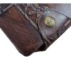 Persian Leather Bifold Wallet for Men with Achaemenid Design