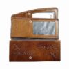 Persian Leather Long Wallet with Farsi Poem
