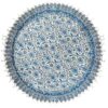 Persian Tablecloth: Isfahan's Traditional Kalamkari Block Print 03