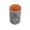 Pottery Pen Holder – Minakari Enameled, Hirad Style