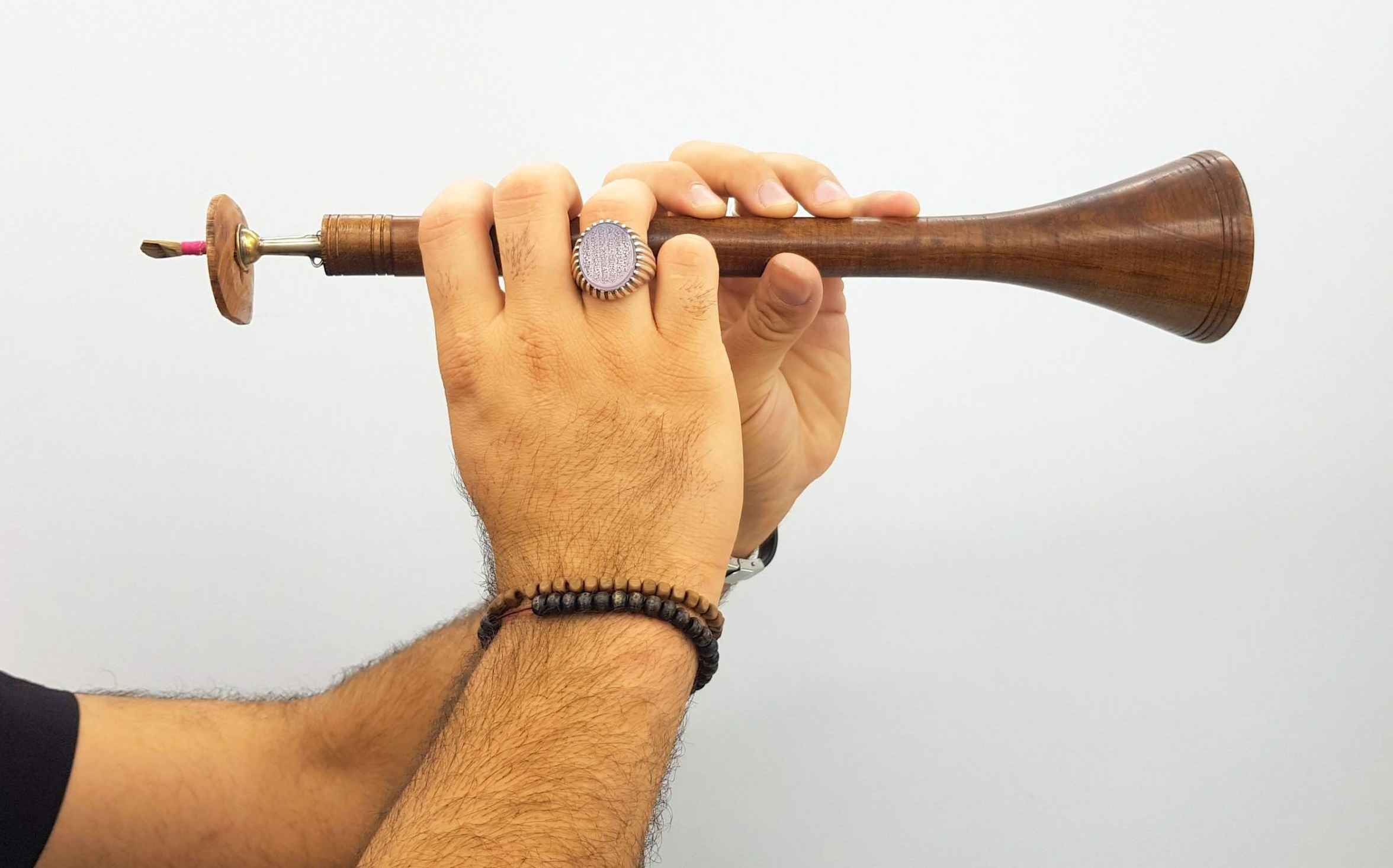 Persian Sorna Woodwind Instrument Model Khoramabad
