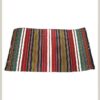 Authentic Persian Jajim Flat-Woven Striped Rug Tribal
