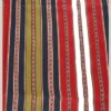 Authentic Persian Jajim Flat-Woven Striped Rug Tribal