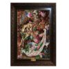 Persian Wall Hanging Rug from Tabriz Depicting Miniature M23