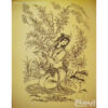 Original Persian Miniature Art Painting: Gouache and Watercolor - Girl