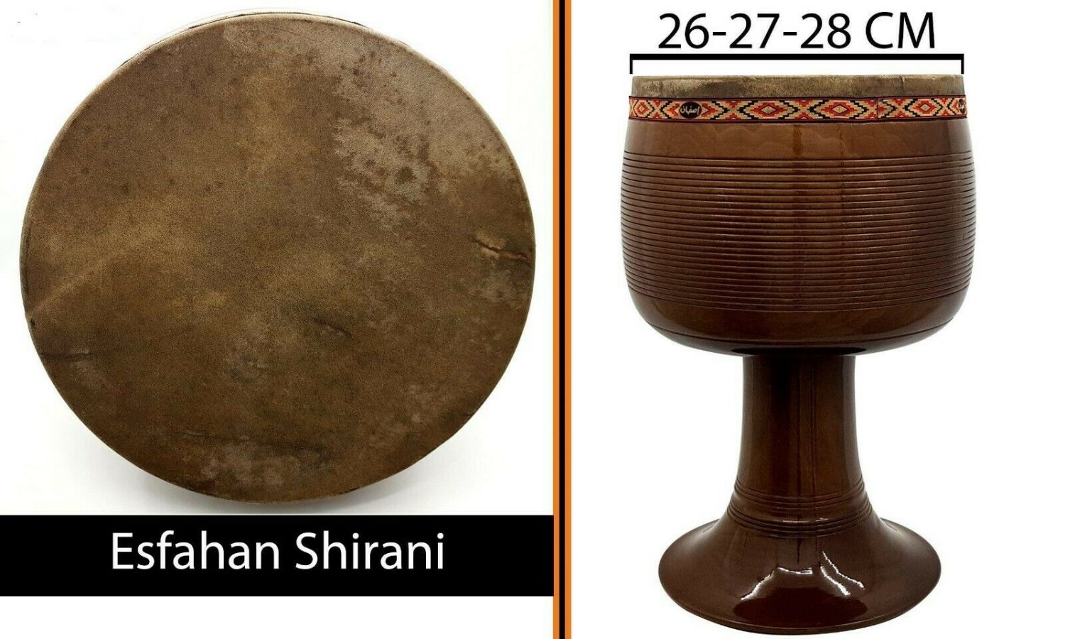 Persian Tombak Drum – Shirani 1 Stamp Model
