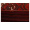 Authentic Persian Kilim Ottoman Pouf - Square Red Kilim H100