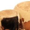 Persian Naqareh Double Drum with Clay Body and Calfskin Head