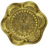 Traditional Copper Serving Tray - Hand Hammered Pictorial Tray