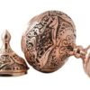 Engraved Persian Copper Sugar Bowl Model Nareng
