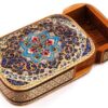 Persian Wooden Playing Card Box - Khatam Enameled Paradise