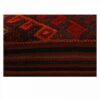Authentic Persian Kilim Ottoman Pouf - Square Red Kilim H101