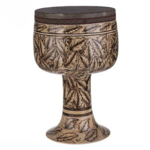 Persian Tombak Drum – Helmi Size 28, Leaves Model