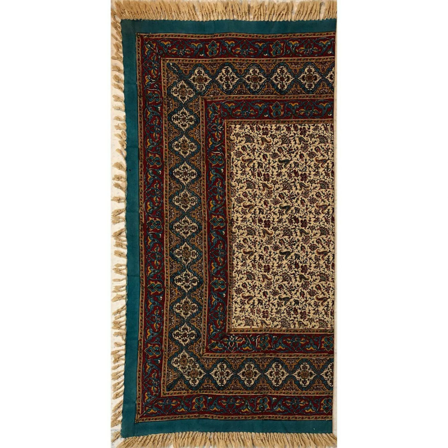 Iranian Tablecloth: Isfahan’s Traditional Kalamkari Block Print