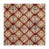 Persian Tablecloth: Isfahan's Traditional Kalamkari Block Print Floral