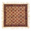 Persian Tablecloth: Isfahan's Traditional Kalamkari Block Print Floral