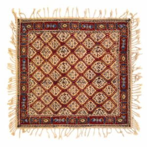 Persian Tablecloth: Isfahan’s Traditional Kalamkari Block Print Floral