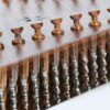 Persian Santur – Handcrafted Hammered Dulcimer by Vafaei, 4 Stamps
