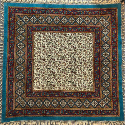 Iranian Tablecloth: Isfahan's Traditional Kalamkari Block Print
