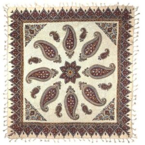 Iranian Tablecloth: Isfahan’s Traditional Kalamkari Block Print 31