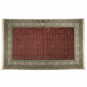 Persian Tablecloth: Isfahan’s Traditional Kalamkari Block Print Red