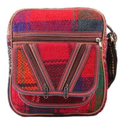 Kilim Crossbody Bag - Traditional Persian Jajim Cristal