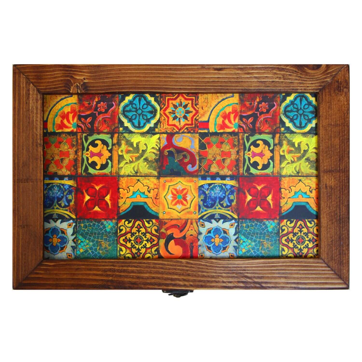 Persian Style Wooden Tea Storage Chest – Model E15