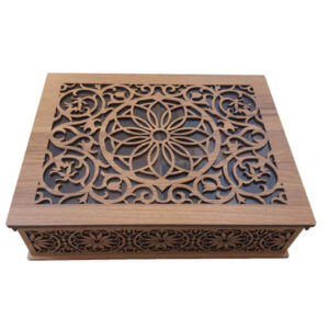 Nareng Edition Wooden Tea Organizer Chest – Compartmentalized Storage