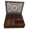 Nareng Edition Wooden Tea Organizer Chest – Compartmentalized Storage