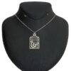 Silver Necklace Minimalist Morghe Amin Design