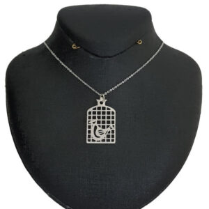 Silver Necklace Minimalist Morghe Amin Design