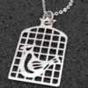 Silver Necklace Minimalist Morghe Amin Design