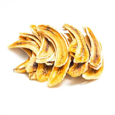 Dried Banana Chips, Naturally Sweet & Crispy Tropical Fruit Slices - 2500g
