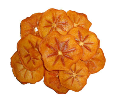 Dried Persimmon Slices, Naturally Sweet, Soft & Chewy with a Rich Fruity Flavor - 2500g