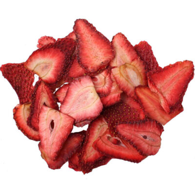Dried Strawberry Slices, Naturally Sweet & Aromatic with a Rich Berry Flavor - 2500g
