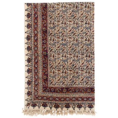 Persian Tablecloth: Isfahan's Traditional Kalamkari Block Print G164