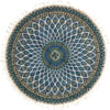 Persian Tablecloth: Isfahan's Traditional Kalamkari Block Print G126