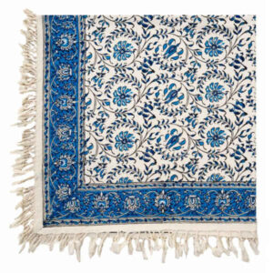 Persian Tablecloth: Isfahan’s Traditional Kalamkari Block Print G396