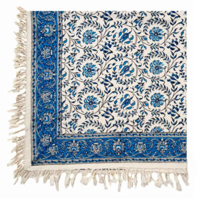 Persian Tablecloth: Isfahan's Traditional Kalamkari Block Print G396