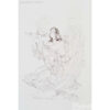 Original Persian Miniature Art Painting: Watercolor - Justice Angel