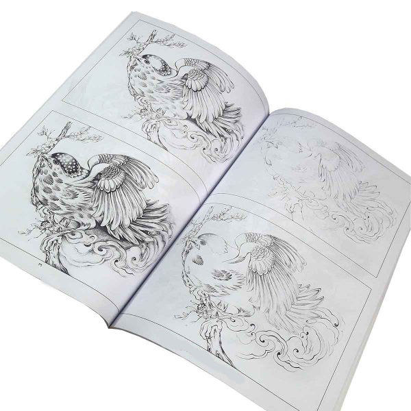 Drawing Methods of Birds in Miniature Painting