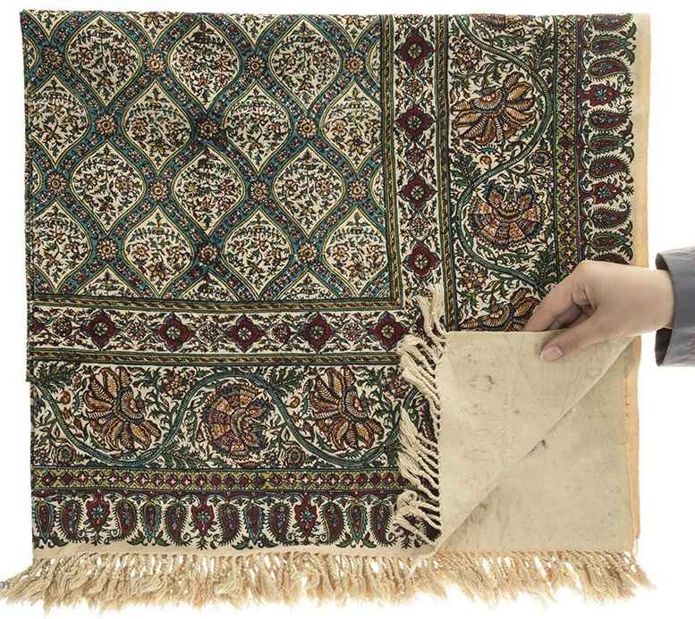 Persian Tablecloth: Isfahan’s Traditional Kalamkari Block Print 24