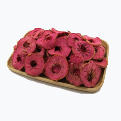 Persian Dried Apple Slices with Naturally Sweet Beetroot Flavor - 2500g